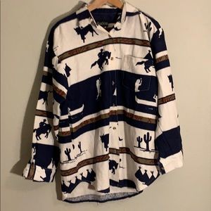 At last & co western shirt